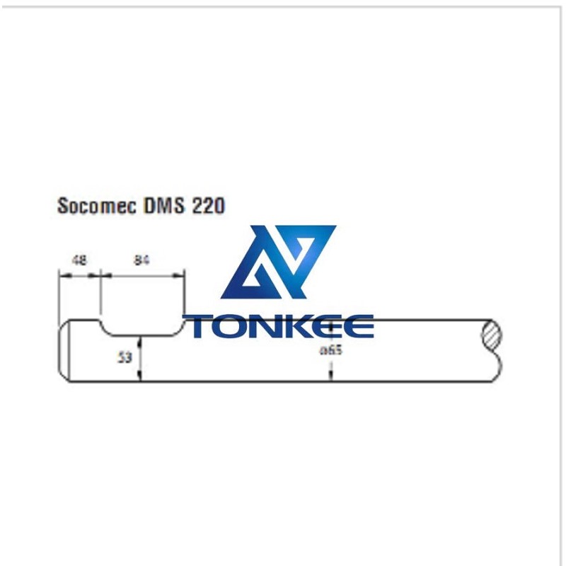 Buy Socomec DMS220 hydraulic breaker tools 65MM chisel hydraulic hammer breaker | Partsdic®