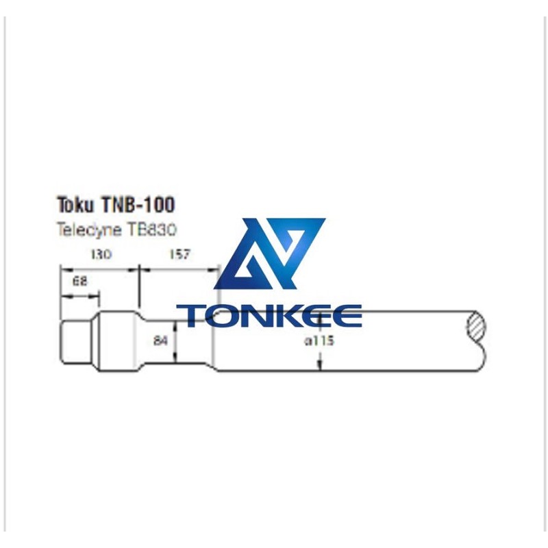 Hot sale TOKU TNB100 Hydraulic breaker moil tool 115MM chisel hydraulic hammer breaker | Partsdic®